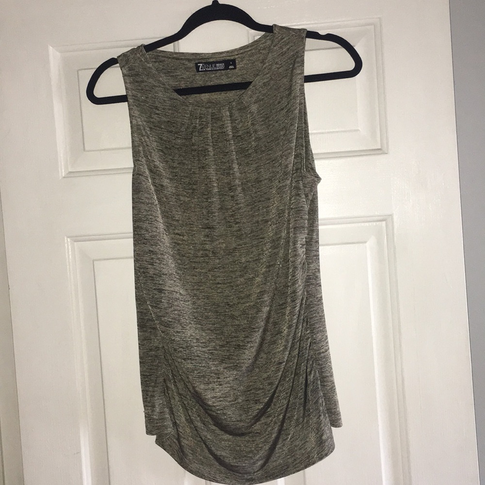 New York & company grey tank.  Size S